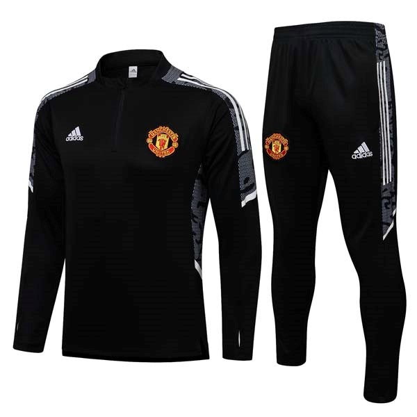 Sudadera De Training Manchester United 2022 Negro